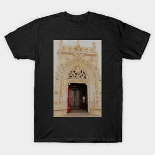 Intricately-detailed Church Door T-Shirt